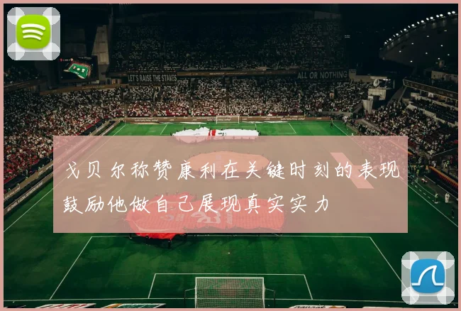 戈贝尔称赞康利在关键时刻的表现鼓励他做自己展现真实实力